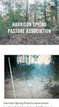 Mobile Screenshot of harrisonspringpasture.com